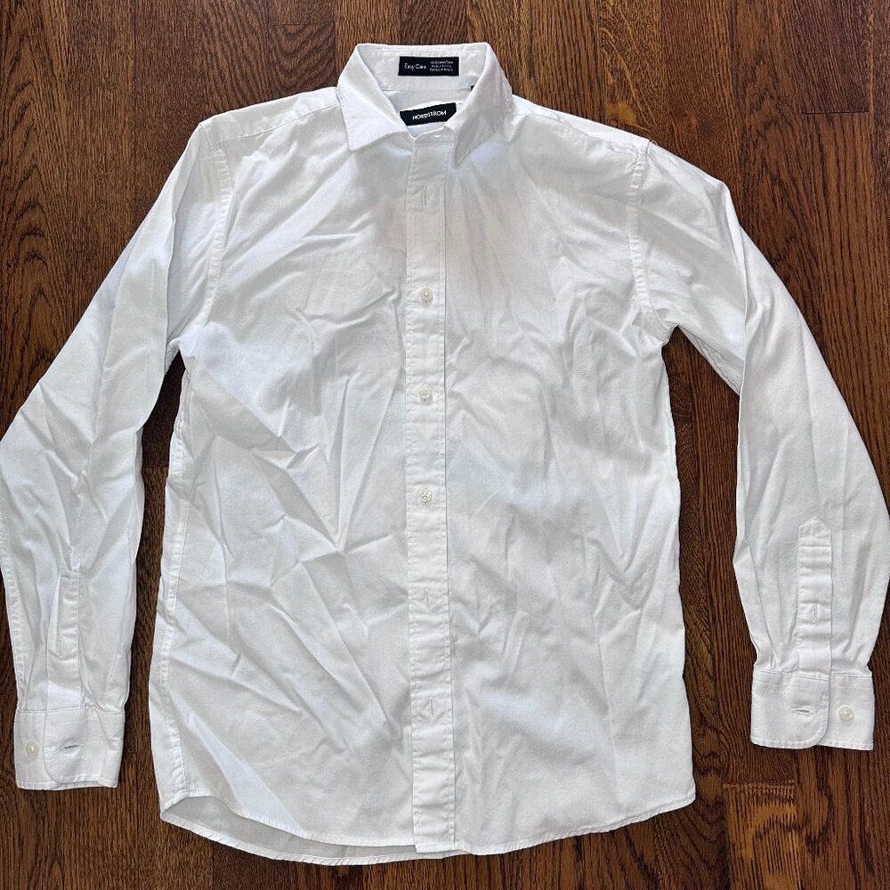 Boys Nordstrom Easy Care Shirt, Size 14